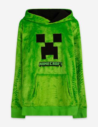 Hoodie - Minecraft - grün