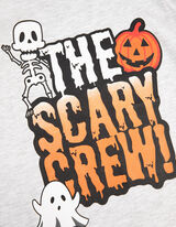 Marškinėliai ilgomis rankovėmis - Helovynas - sviesiai pilkas