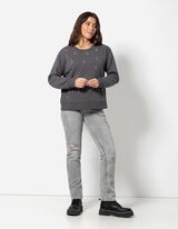 Felpa - Pietre decorative - grigio scuro