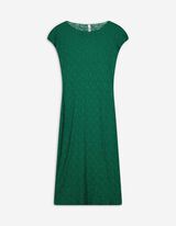 Kleid - figurbetont - dunkelgrün