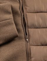 Mantel - Double-Layer-Look - Braun