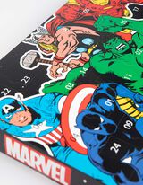 Adventskalender mit Socken - Marvel - blau
