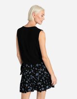 Bluză - LENZING™ ECOVERO™ - Negru