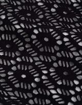 Set aus kurzem Sweatshirt und Oberteil - schwarz