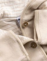 Sweatvest - Fleece - wit