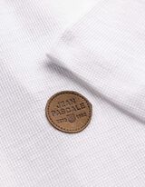 Tričko - Gomb&iacute;kov&aacute; li&scaron;ta - biely