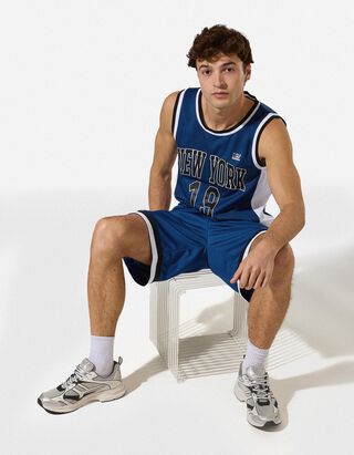 Shorts - Mesh - Dunkelblau