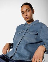 Ko&scaron;ile - středně modr&yacute; denim - modra