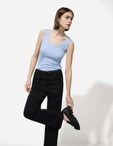 Pantaloni - Gamba larga - nero