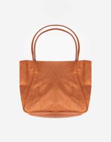 Tasche - einfarbig - braun