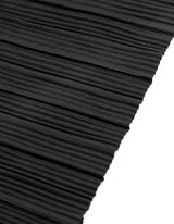 Marškinėliai - Klostės - juodas