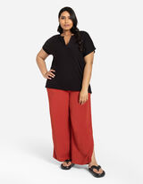 T-Shirt - Viskose-Anteil