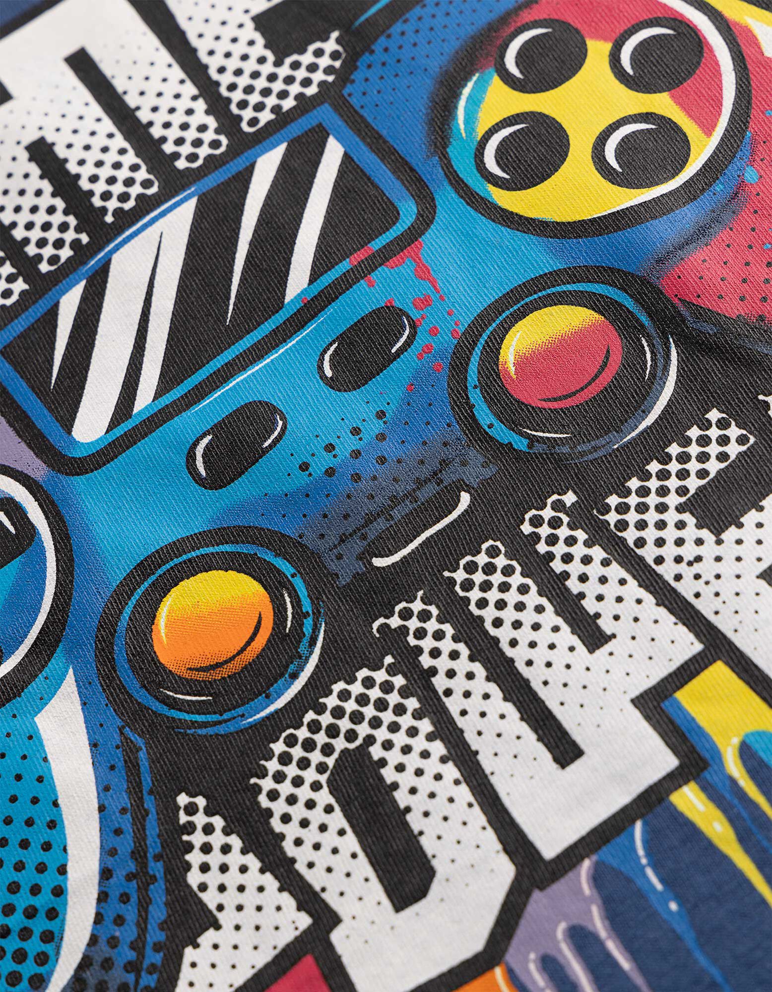 Tričko - Předn&iacute; tisk - Tmavě modr&aacute;