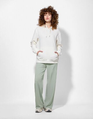 Broek - Elastische band - turkoois