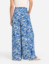 Palazzo hlače - LENZING&trade; ECOVERO&trade; - plava