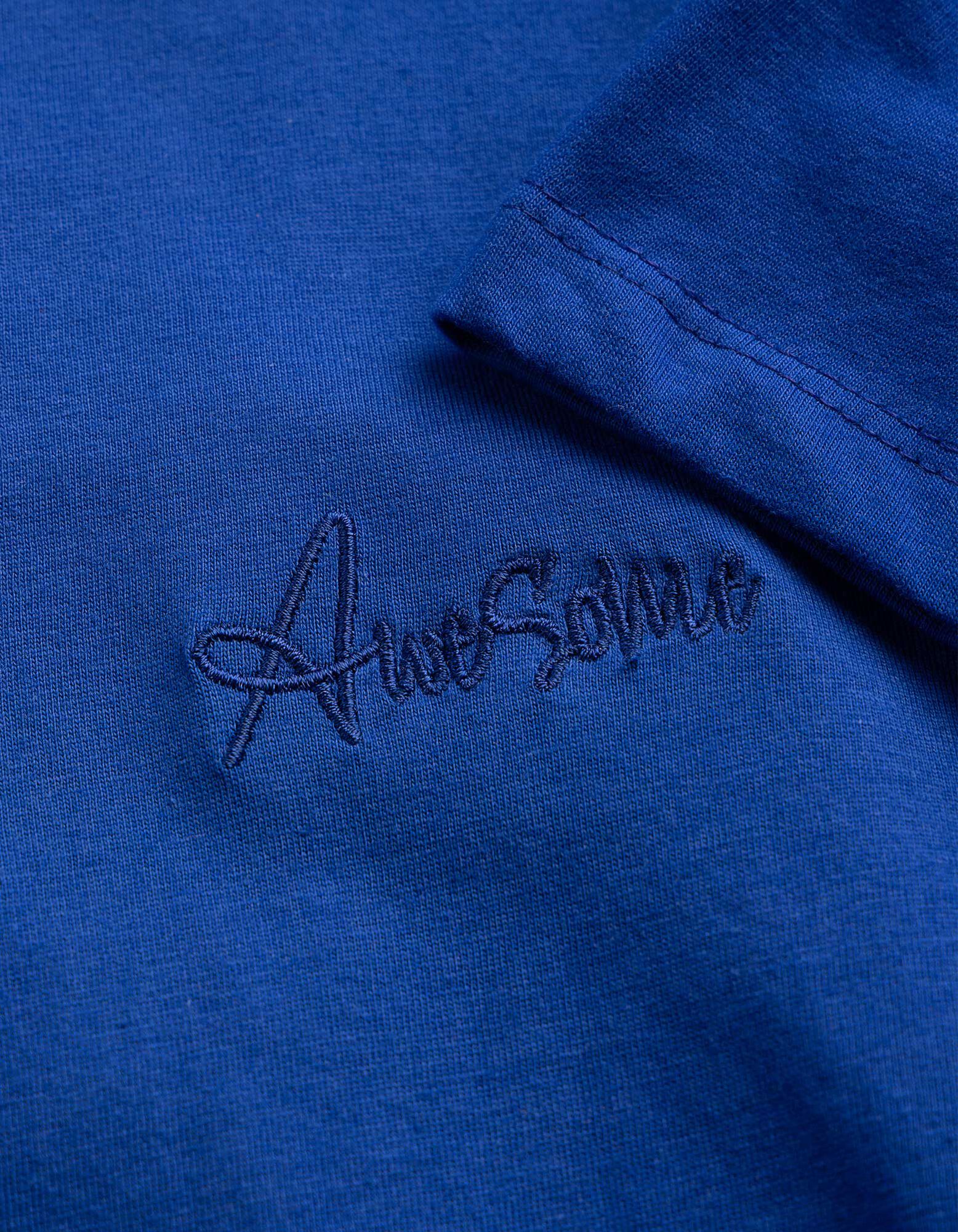 T-shirt - Borduursels - blauw