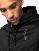 Tepláková bunda - Vatovanie - cierna