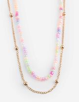 Kette - 2er-Pack - goldfarben