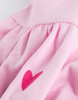 Obleka - Potisk - roza