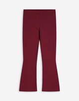Leggings - einfarbig - dunkelrot