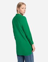 Longbluse - Seitenschlitz