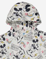 Mikina s kapucňou - Mickey Mouse - biely