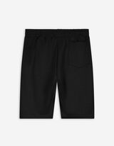 Bermude  - jednobojna - crno