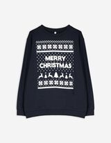 Sweatshirt - Christmas - dunkelblau