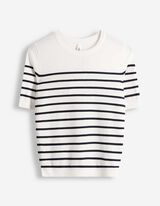 Pul&oacute;ver - Cs&iacute;kos - feher