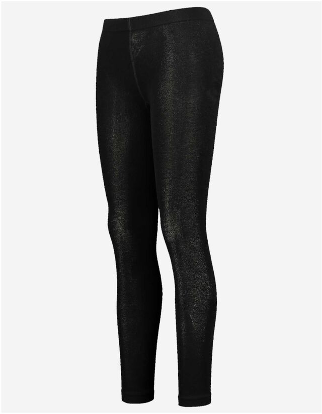 legginsy - efekt termiczny - czarny