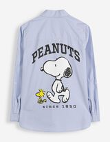 Bluse - Snoopy - hellblau