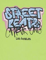 T-shirt - Scritta - verde chiaro