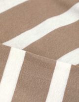 Maglia a manica lunga - Righe - marrone chiaro