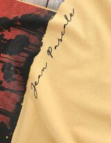 Tricou - Imprimeu - Galben deschis