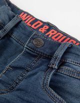 Jeans di base - Effetto termico - blu scuro