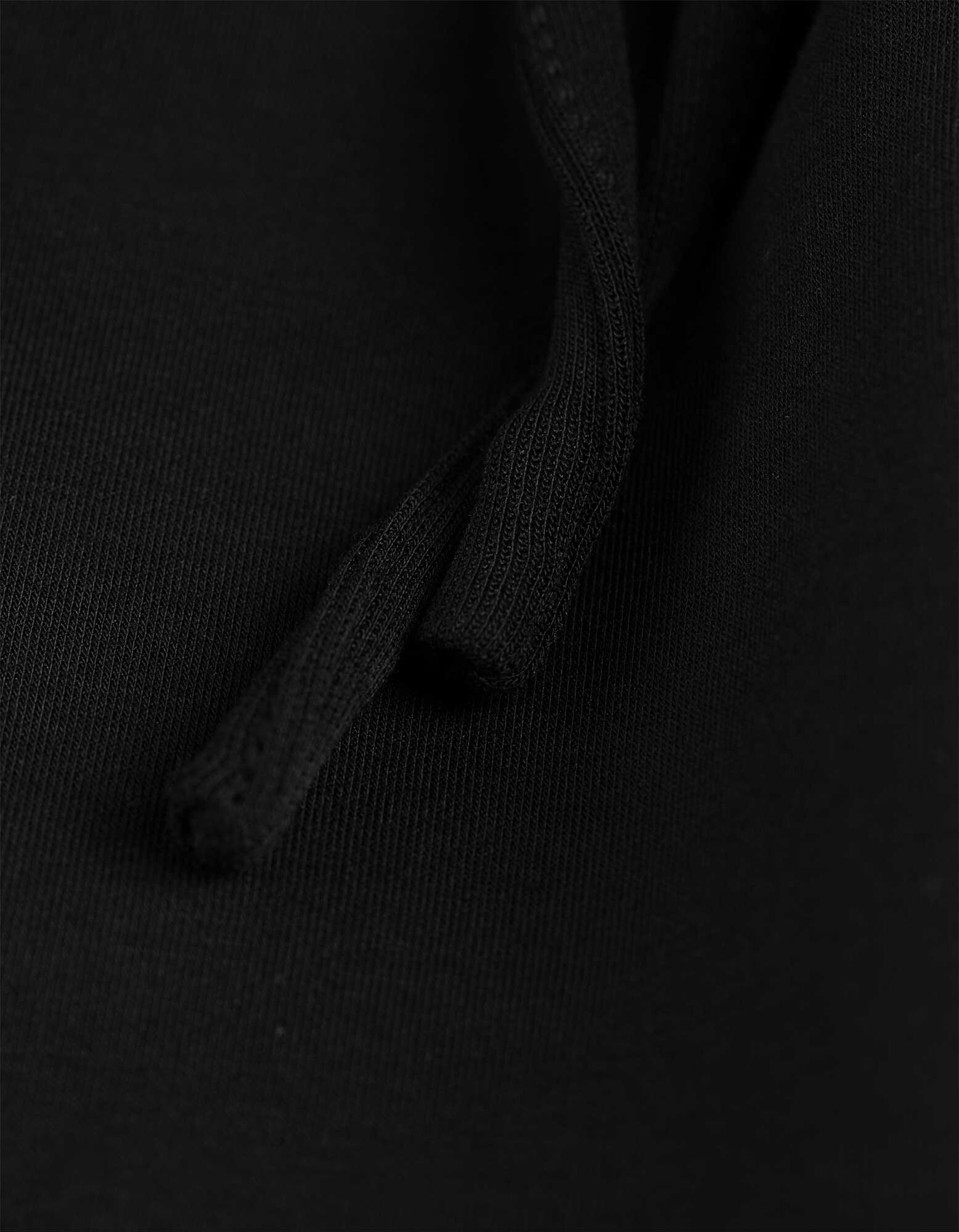 Shorts - einfarbig - Schwarz