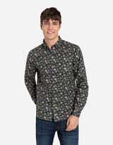 koszula - Regulowana długość rękawów - ciemny niebieski