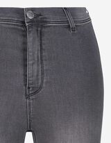 Jeggings - Skinny Fit - grigio