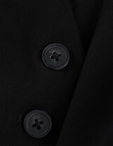 Weste - einfarbig - schwarz