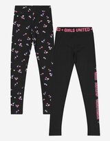 Mädchen Leggings - 2er-Pack