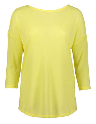 Damen Langarmshirt mit gekreuzten Riemen