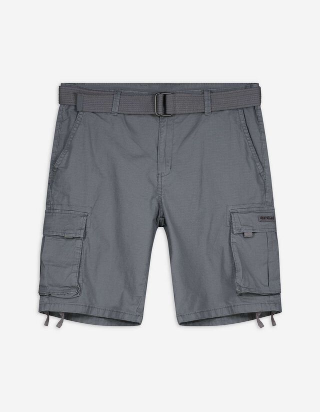 Cargoshorts - Gürtel - grau