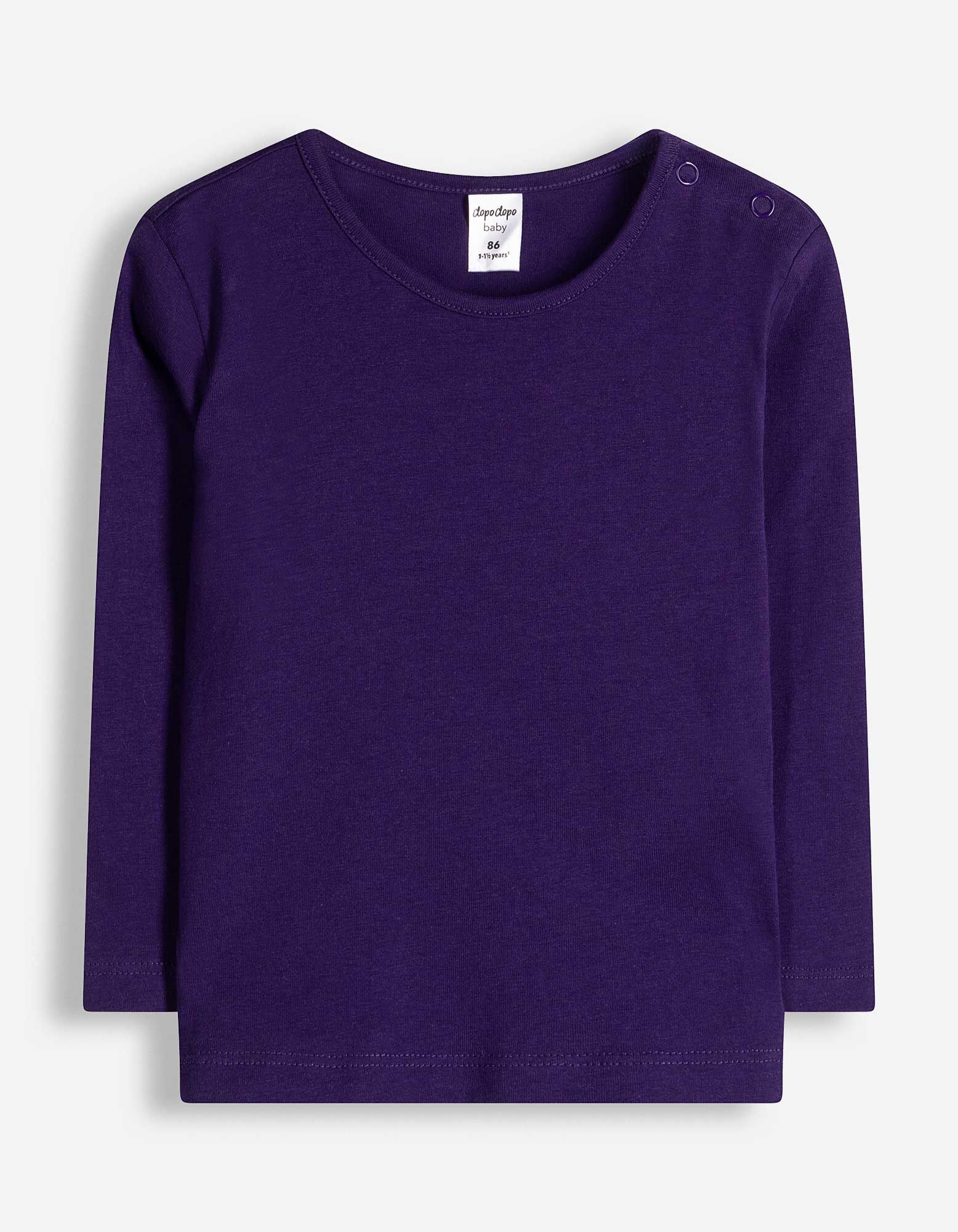 T-shirt &agrave; manches longues - Lot de 5