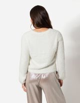 Cardigan - Tricotaje - Alb