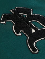 Tepl&aacute;kov&aacute; bunda - Zadn&yacute; v&yacute;tlačok - tmavozelena