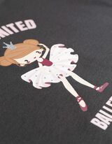 Felpa - Volant - grigio scuro