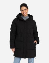 Kab&aacute;t - Skryt&yacute; zips - cierna