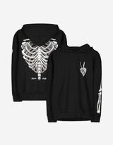 Felpa con cappuccio - Oversized Fit - nero