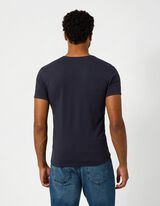T-Shirt - Stretchanteil - blau