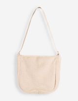 Schoudertas - Imitatiebont - Beige